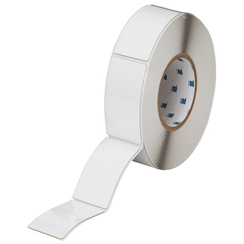 Skilt til  maskin, EPREP 69X150 HVIT RULL A 400 - Bilde 1
