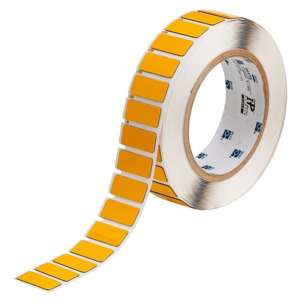 Skilt til  maskin, EPREP SPES.17X9MM GUL R/500