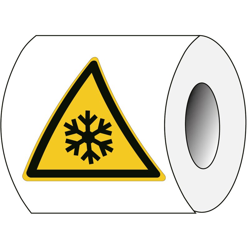Etiketter med trykk, PIC W010- Tri 050-PE-ROLL/1 - Bilde 1