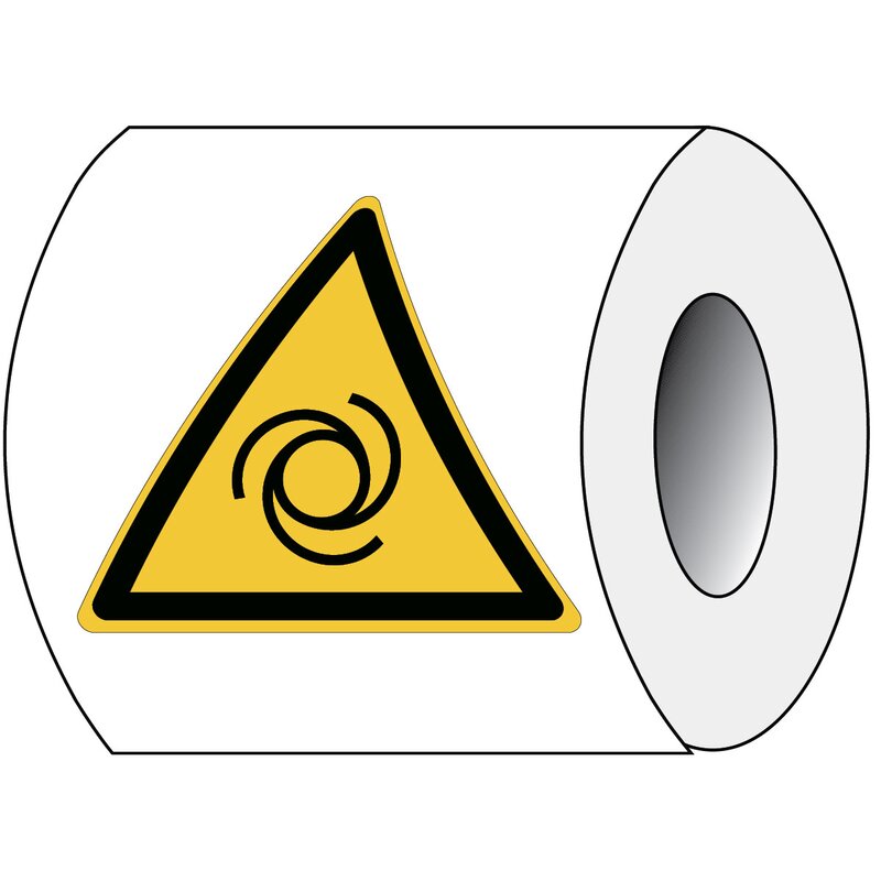 Etiketter med trykk, PIC W018- Tri 050-PE-ROLL/1 - Bilde 1