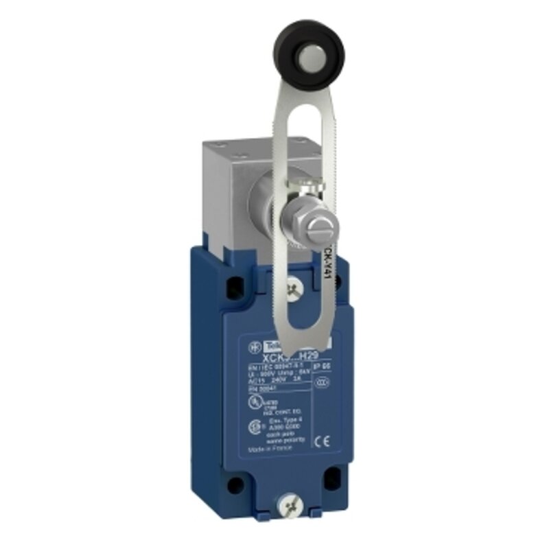 Endebryter, XC Standard, XCKJ, termoplastisk plast rullespak var. lengde, 1NC+1 NO, snap, Pg13 - Bilde 1