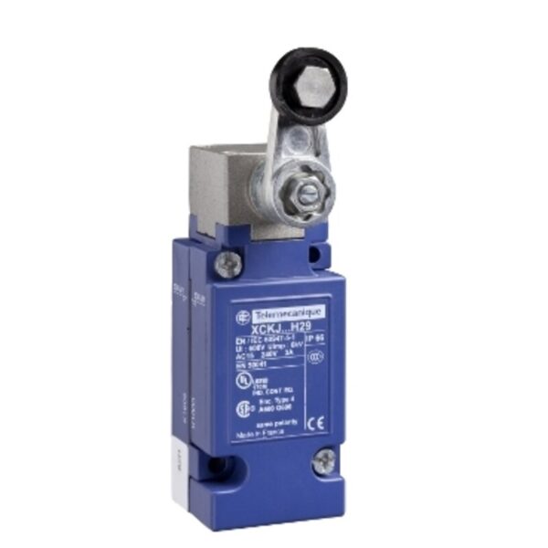 Endebryter, XC Standard, XCKJ, termoplastisk rullespak, 1C/O, snap-action, Pg13