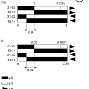 Endebryter, XC Standard, XCKJ, metallendestempel, 1NC+1 NO, snap-action, Pg13 - Bilde 5