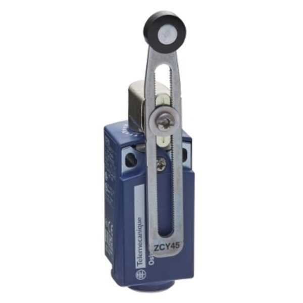 Endebryter, Endebryter XC Standard, XCKP, termoplastisk plast rullespak med lengde, 1NC+1 NO, snap, 1/2NPT