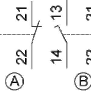Endebryter PLASTHODE MED CROSS 2 ELEKTRISK 4 MEKANISK POSISJON - Bilde 4