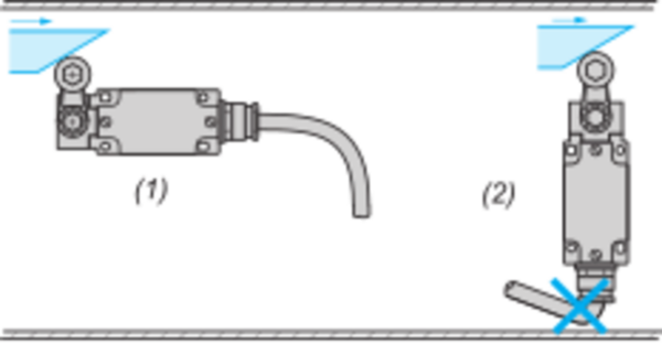 XCMH Endebryter Miniatyr Plast Metall Rullestempel NC + NO Snap L5