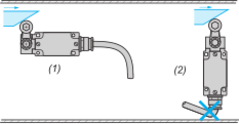 XCMH Endebryter Miniatyr Plast Metall Rullestempel NC + NO Snap L5 - Bilde 2