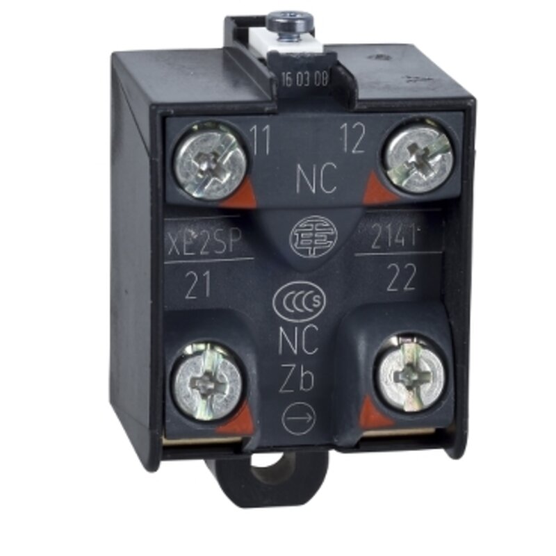 Endebryterkontaktblokk, Limit switches XC Standard, 2NC, snap action, samtidig - Bilde 1