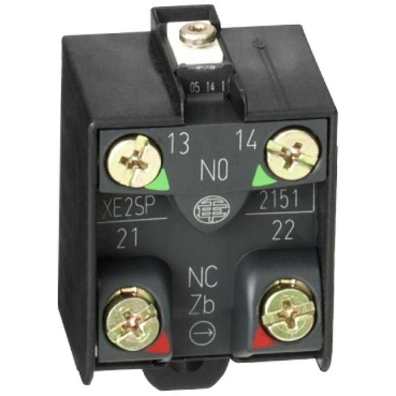 Endebryterkontaktblokk, Limit switches XC Standard, 1NC+1 NO, snap action - Bilde 1