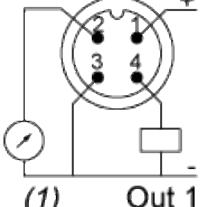Sensorer, Trykk, Trykktr,display 2,5Bar 24V 0-10V 1 PNP - Bilde 5