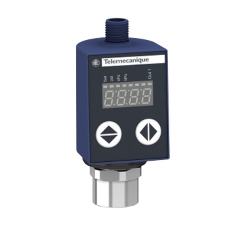 Sensorer, Trykk, Trykktr,display 2,5Bar 24V 0-10V 1 PNP - Bilde 1