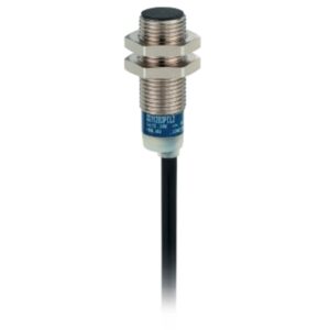 Induktiv sensor XS1 M12, PNP NO+NC, Flush, Sn4mm, 12..24VDC, kabel 2 m - Bilde 1