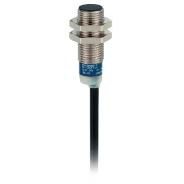 Induktiv sensor XS1 M12, PNP NO+NC, Flush, Sn4mm, 12..24VDC, kabel 2 m