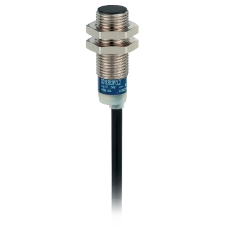 Induktiv sensor XS1 M12, PNP NO+NC, Flush, Sn4mm, 12..24VDC, kabel 2 m - Bilde 1