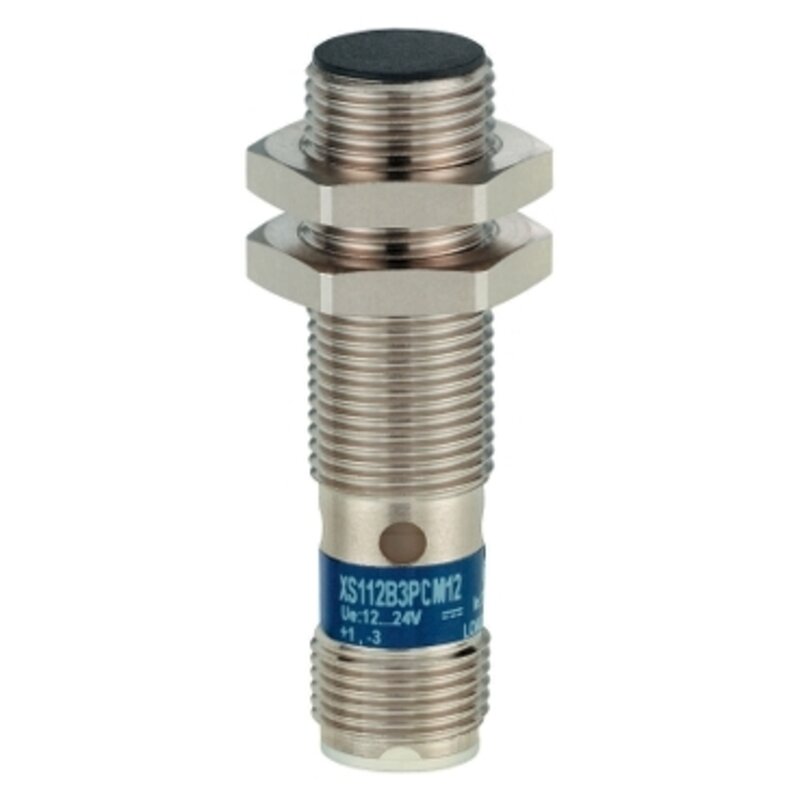 Induktiv sensor XS1 M12, PNP NO+NC, Flush, Sn4mm, 12..24VDC, M12 - Bilde 1