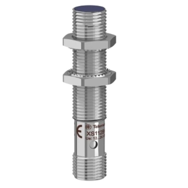 INDUKTIV SENSOR CYLIND DIA 12 NPN NC 1224V FLUSH SN 4MM CONN M12