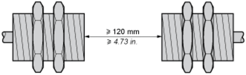 Induktiv tilstedeværelsesensor XS, induktiv sensor XS2 M12, L51mm, messing, Sn8mm, 12...24 VDC, M12 - Bilde 3