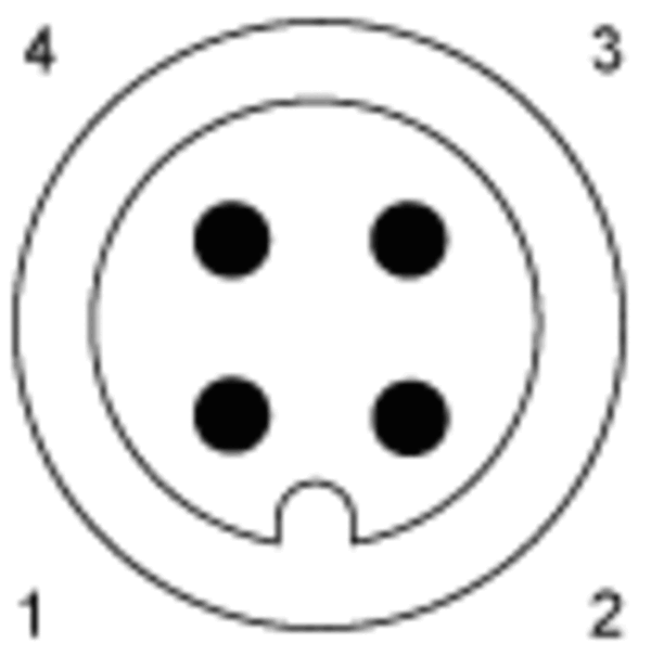 Induktiv tilstedeværelsesensor XS, induktiv sensor XS2 M12, L51mm, messing, Sn8mm, 12...24 VDC, M12