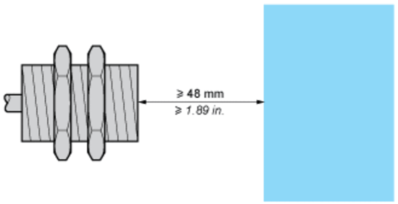 Induktiv tilstedeværelsesensor XS, induktiv sensor XS2 M18, L41 mm, messing, Sn16 mm, 12...24 VDC, kabel 2 m - Bilde 6
