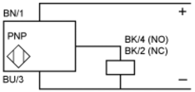 Induktiv tilstedeværelsesensor XS, induktiv sensor XS2 M18, L41 mm, messing, Sn16 mm, 12...24 VDC, kabel 2 m - Bilde 2