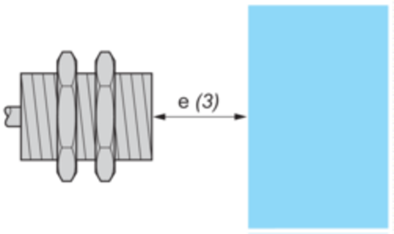 Induktiv tilstedeværelsesensor XS, induktiv sensor XS6 M18, L73mm, messing, Sn8mm, 24...240VAC/DC, 1/2" - Bilde 3