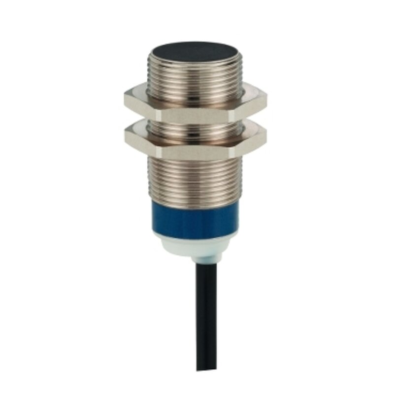Induktiv tilstedeværelsesensor XS, induktiv sensor XS6 M18, L62mm, messing, Sn8mm, 12...48 VDC, kabel 2 m - Bilde 1