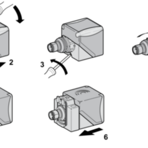 Induktiv tilstedeværelsesensor XS, induktiv sensor XS8 40x40x70, PBT, Sn40 mm, 12...48 VDC, M12 - Bilde 3