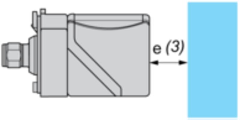 Induktiv tilstedeværelsesensor XS, induktiv sensor XS8 40x40x70, PBT, Sn40 mm, 12...48 VDC, M12 - Bilde 6