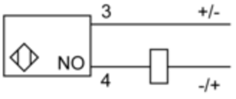 Induktiv tilstedeværelsesensor XS, induktiv sensor XS8 40x40x70, PBT, Sn40 mm, 12...48 VDC, M12 - Bilde 4