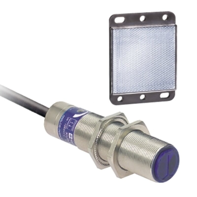 Foto elektrisk sensor XU9 polarisert refleks Sn 2 m kabel 2m - Bilde 1