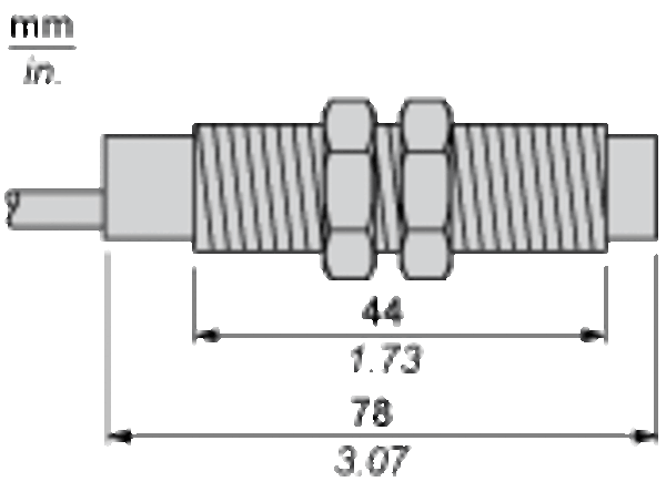 Fotoelektrisk sensor XU, XUB, multi, Sn 0...20 m, 12...24 VDC, M12