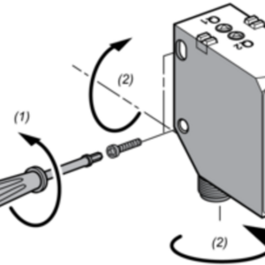 Fotoelektrisk Avstandssensor XU, fotoelektrisk lasersensor, XUK, refleks, Sn 70 m, 2Q 1Qa 3IN, heiseapp - Bilde 4