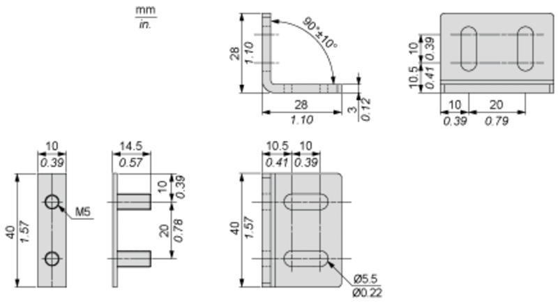 Lysgitter, LC E T4 4B H910 D4-12M - Bilde 2