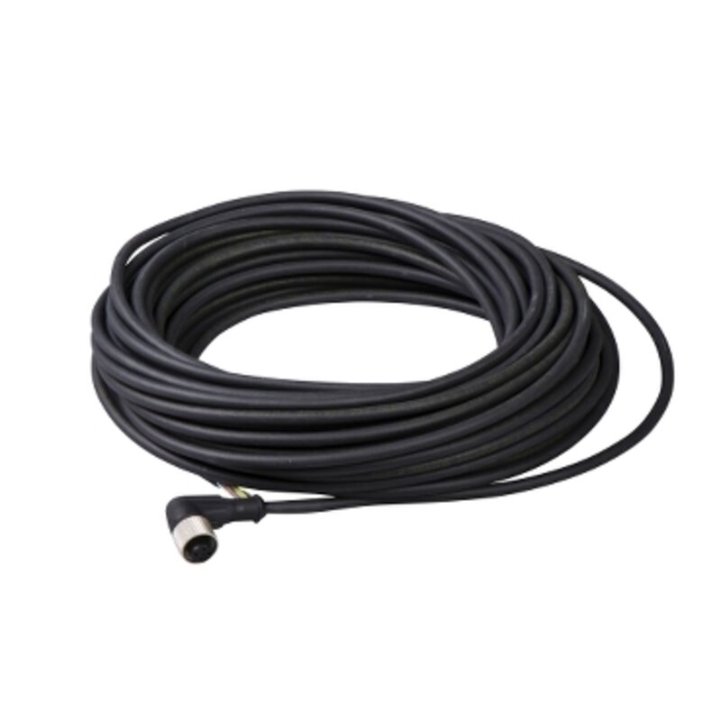 ConM12 PUR Fem 90° 5P 15M Forhåndskablet - Bilde 1