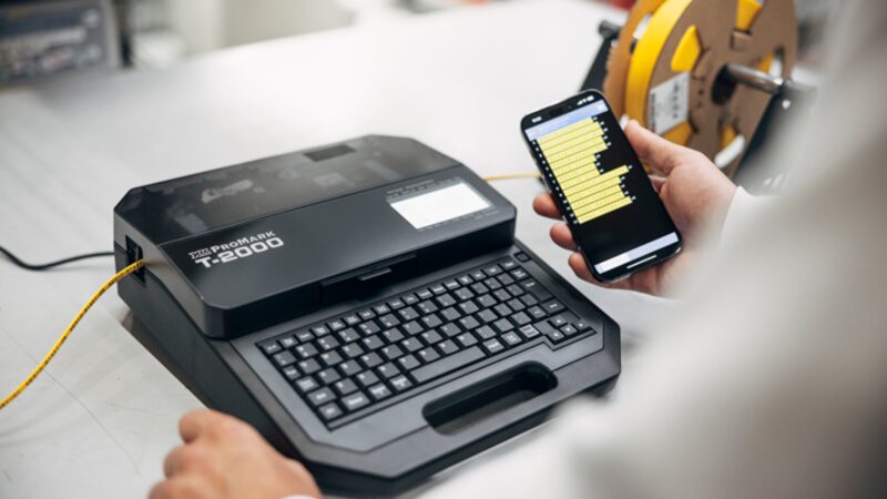 Merkemaskin Portable, T-2000 PROMARKMASKIN + STARTKIT - Bilde 1