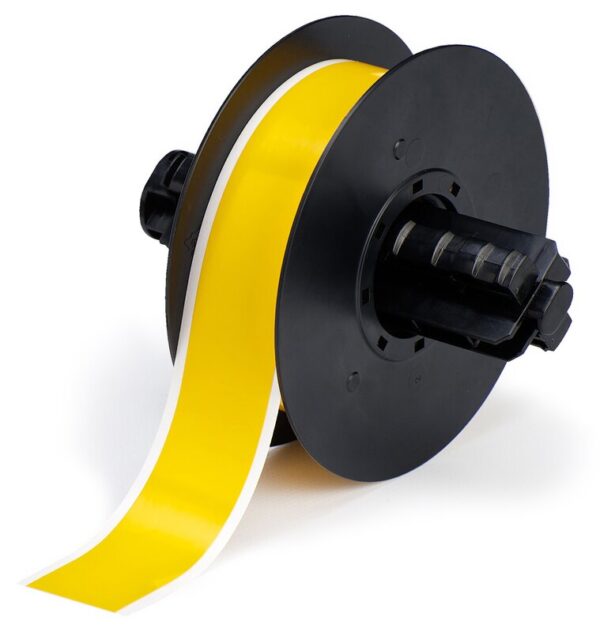 Tape til maskin, VINYL F/BBP31 GUL 28,58MMX30,48M
