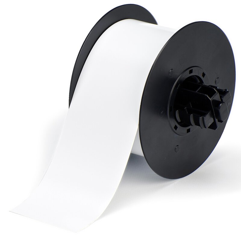 Tape til maskin, VINYL F/BBP31 HVIT 57,15MMX30,48M - Bilde 1