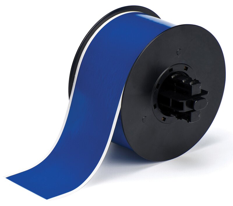 Tape til maskin, VINYL F/BBP31 BLÅ 57,15MMX30,48M - Bilde 1