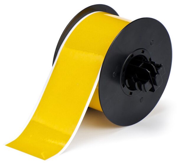 Tape til maskin, VINYL F/BBP31 GUL 57,15MMX30,48M
