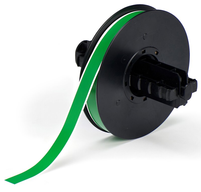 Tape til maskin, VINYL F/BBP31 GRØNN 12,7MMX30,48M - Bilde 1
