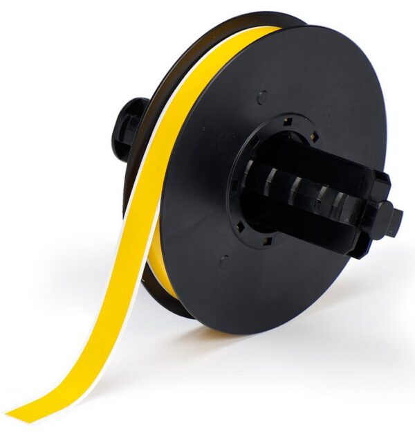 Tape til maskin, VINYL F/BBP31 GUL 12,7MMX30,48M