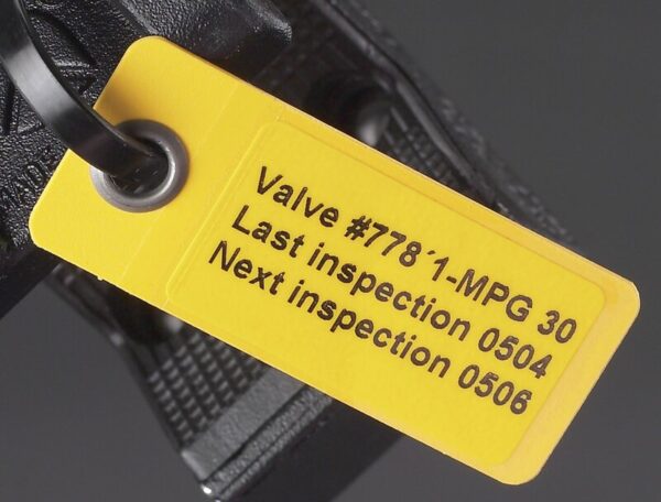 Kabelmerker, LAM.INSTR.TAG M.F/HULL 135X25 PK A 50 STK