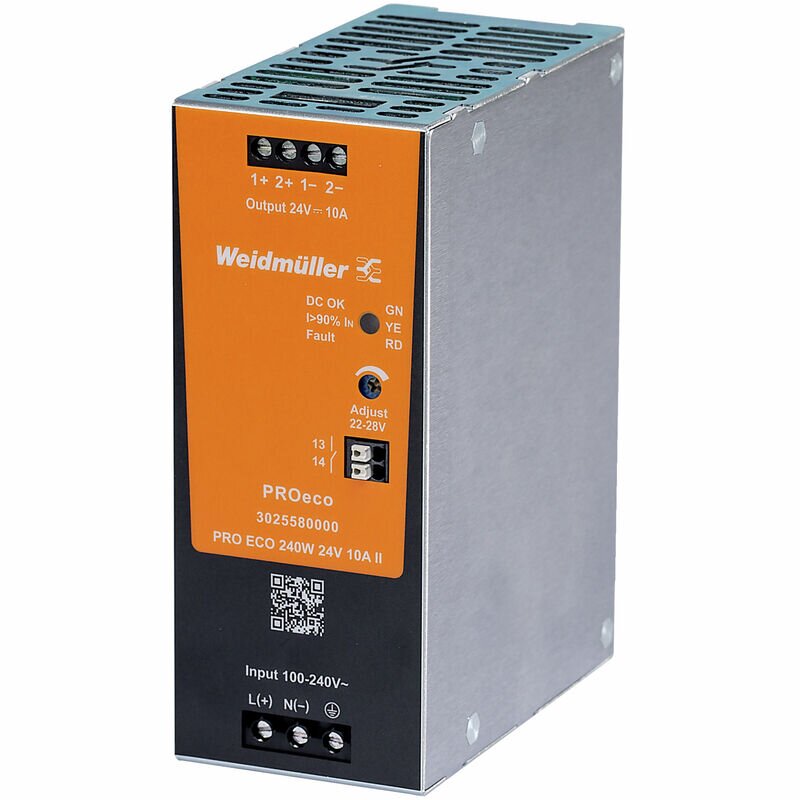 Strømforsyning AC/DC, PRO ECO 240W 24V 10A II - Bilde 1