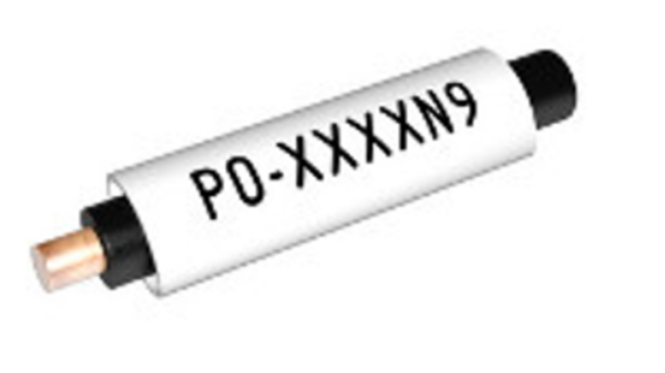 Ledningsmerker til maskin, PO 05 PROFILE WHITE R/200M