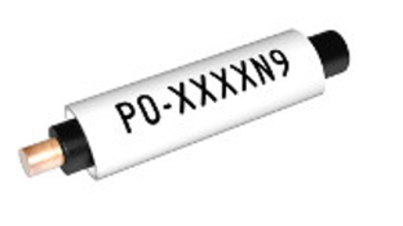 Ledningsmerker til maskin, PO 05 PROFILE WHITE R/200M - Bilde 1