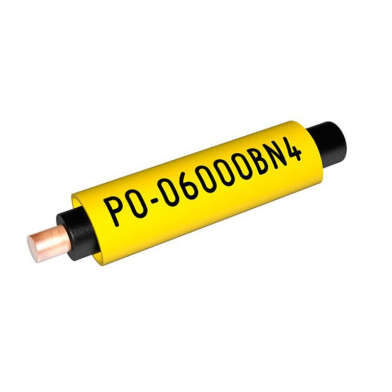 Ledningsmerker til maskin, PO 03 PROFIL GUL R/50M - Bilde 1