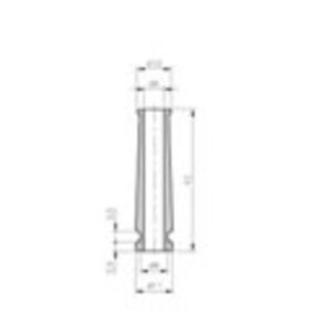 Nippel, HELAVIA 15-410 SVART POSE A 100 STK - Bilde 2