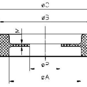 Nippel, DG 36/10 SVART POSE A 50 STK - Bilde 2