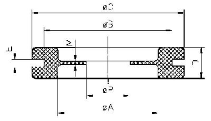 Nippel, DG 36/10 SVART POSE A 50 STK - Bilde 2