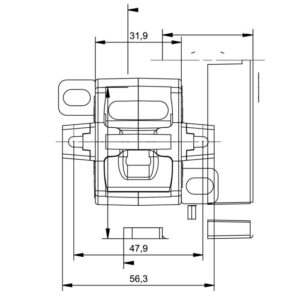 Sensorer, Strømtransformator, CMA-A20-40-1A-3-1VA - Bilde 3